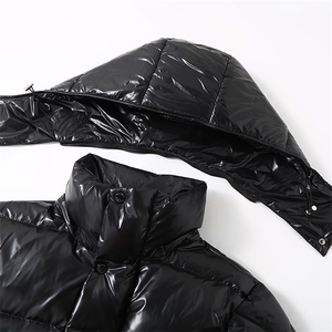 高货 蒙口冬季加厚白鸭绒羽绒服男女户外保暖外套二开团服778P180图片