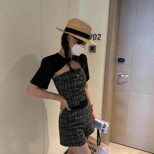 短袖小坎肩，女装，XTZ style