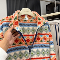 有货。。户外情侣费尔岛摇粒绒卫衣保暖WD007-特P79，男装棉衣，星座412-1