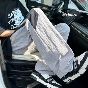 XZ616 夏季新款拼接拉链薄款透气伞兵休闲长裤TY1030 特P35控68图片