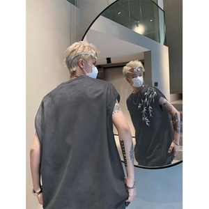 抖音得物高品质新中式夏季新款麂皮绒坎肩背心BXJP262-特批19控38图片