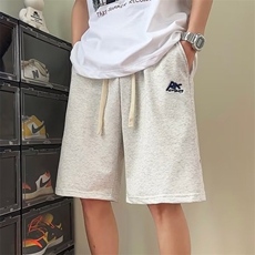 夏季潮流休闲短裤2024薄款直筒运动五分裤宽松中裤现货K7850-P48，男装牛仔裤，星座512-3