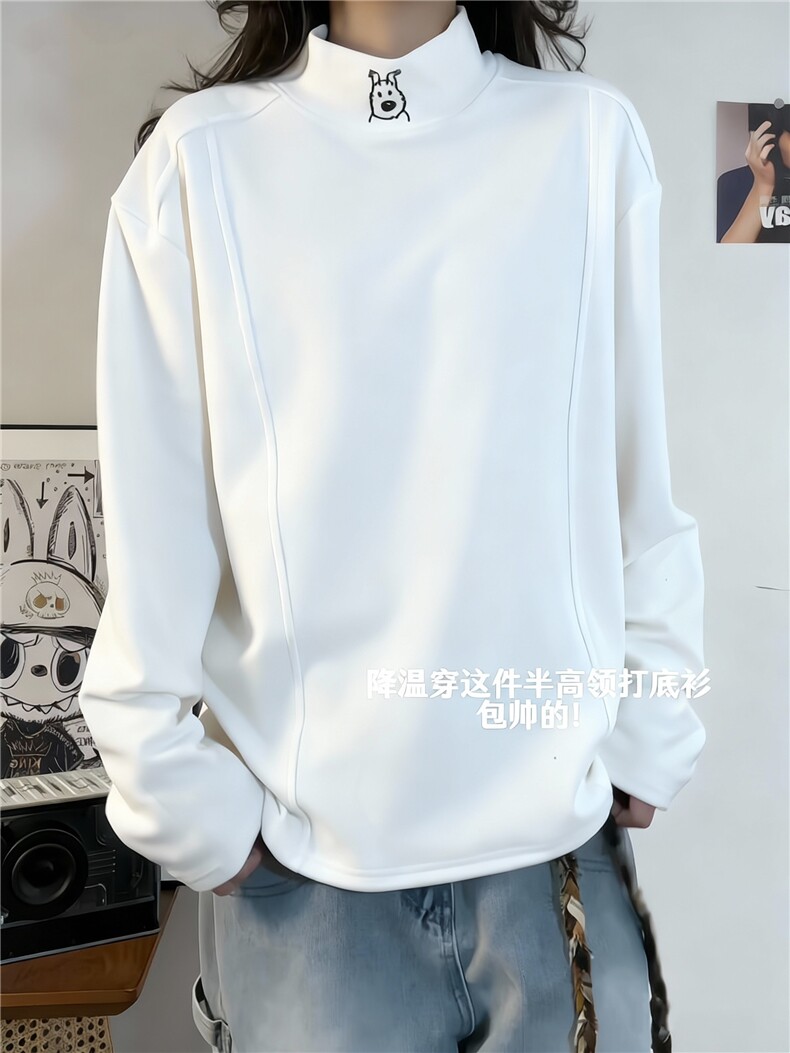 XZ809A/DR09/特P24/控48280克双面德绒印花内搭长袖打底衫,男装T恤,星座809A(原222-1)