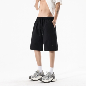 无影-夏季上新大码短裤美式潮牌高级设计感五分速干裤DK811P30图片