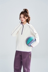 半拉链套头卫衣春秋宽松休闲撞色感男女同款上衣XZ309W8010P50，男装卫衣，星座309（原A406）