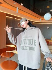 现货秋季新款高端戴帽卫衣，女装卫衣/绒衫，泽妤