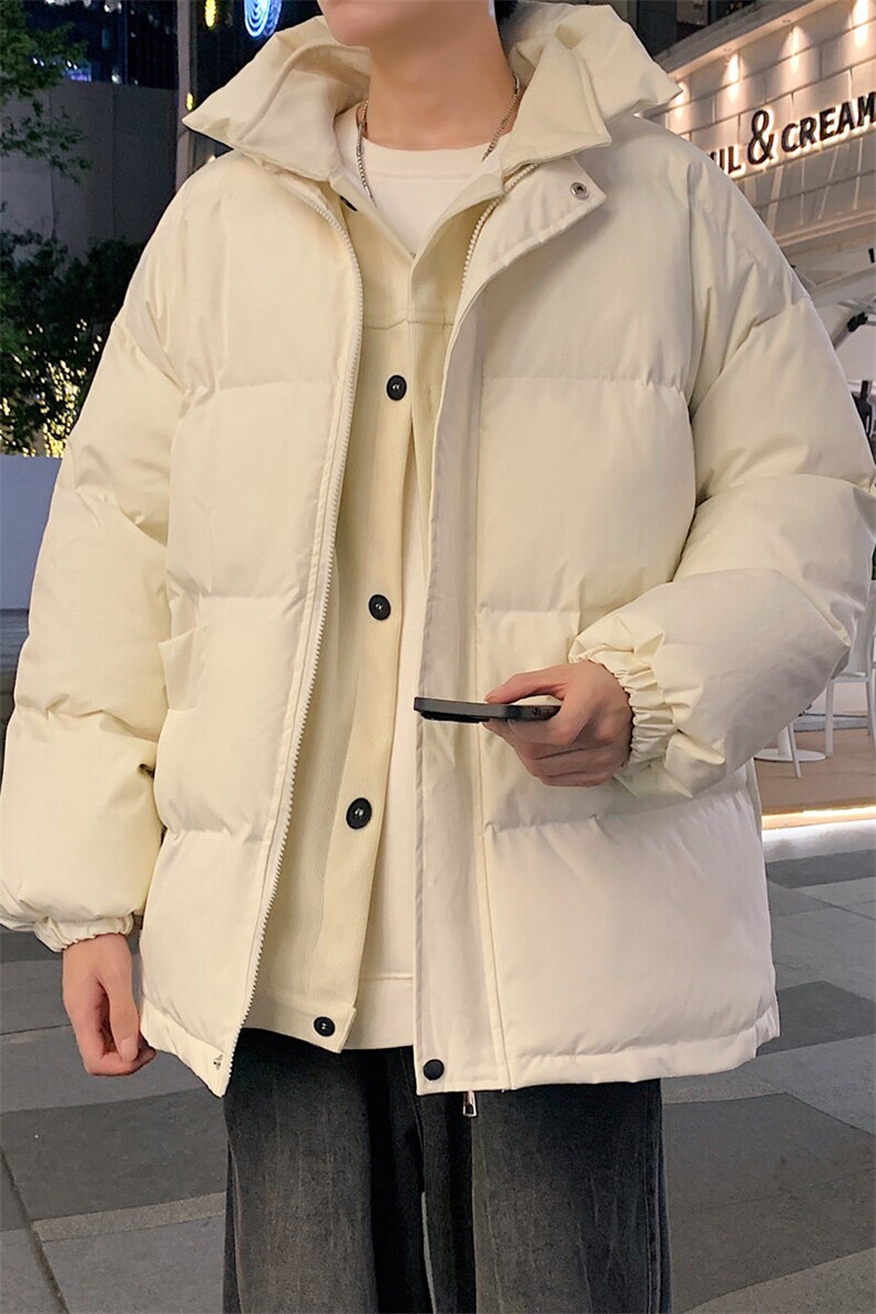 ！2025秋冬新款男士假两件棉衣加厚保暖棉服外套MY1248特P85,男装棉衣,电商B220