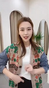 现货针织外套图片