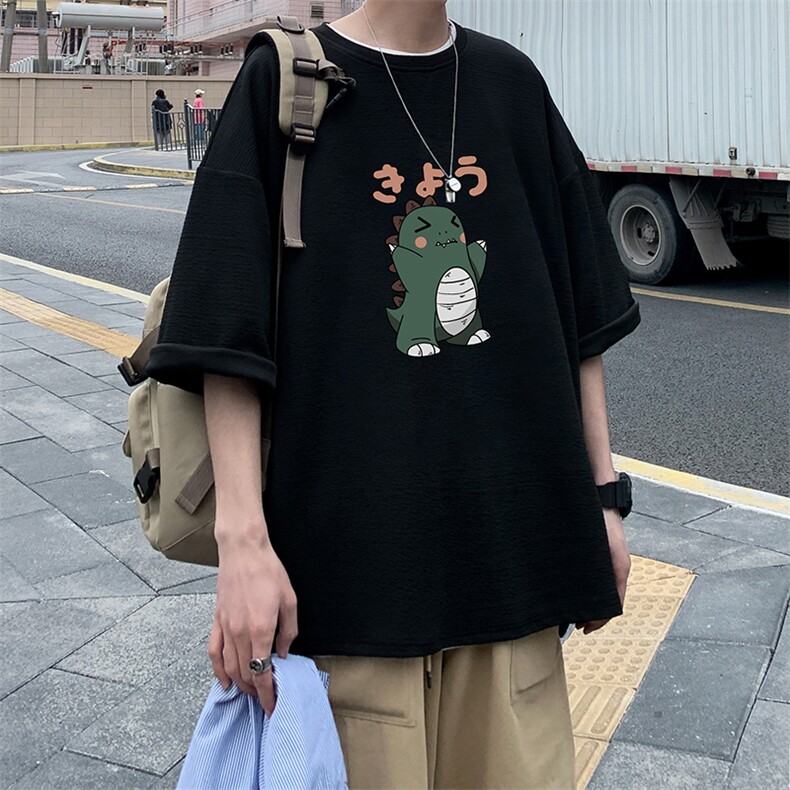 Q11037-P30春夏季七分袖t恤男大码五分袖男短袖中袖,男装T恤,电商A040