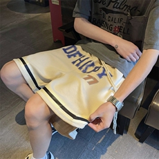 休闲裤男韩版潮流百搭裤子夏季薄款短裤DK49-P35，男装休闲裤，星座308B-2