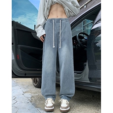 星空纹牛仔裤男女2025新款vibe青少年显瘦显高百搭休闲裤KZZ01，男装牛仔裤，星座1116A（原606A-3）