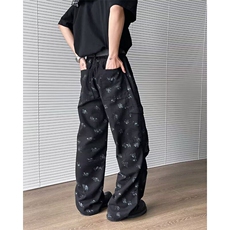 工装休闲裤男韩版潮流高街帅气大口袋2026夏季ins长裤K6299-P49，男装工装外套，星座412-2