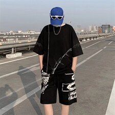 男潮流休闲套装TZ12P35，男装休闲套装，星座1116-2