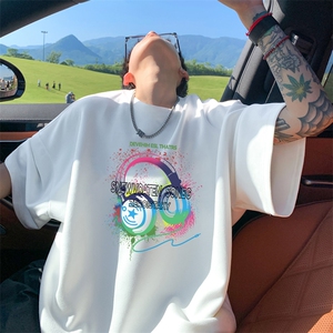 量大优  供视频  重磅麂皮绒短袖T恤男JPDX243-特P19图片
