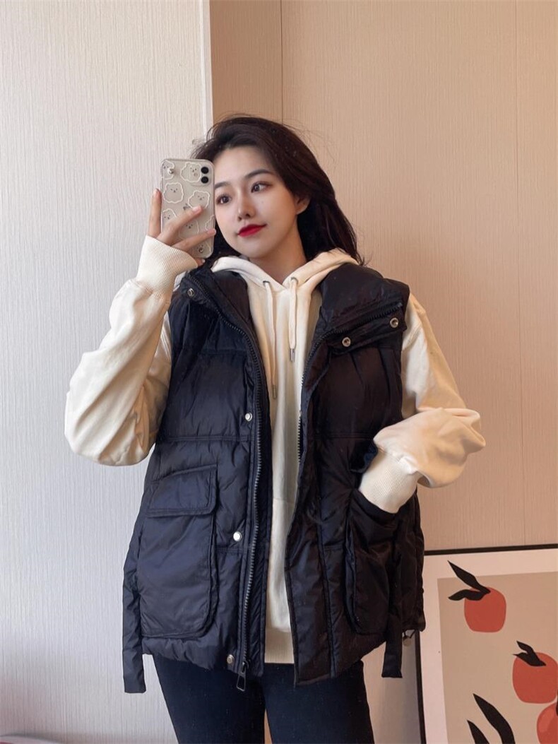羽绒马甲，女装马甲，戈朴