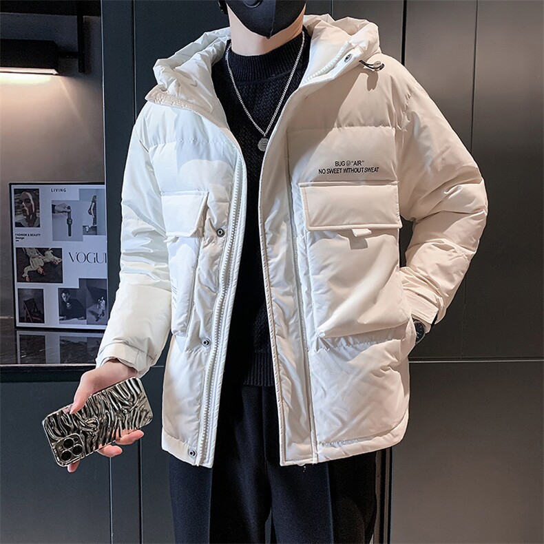 店主风 连帽款白鸭绒50保暖休闲大口袋款 B226-9007-P195图片