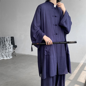 新中式加长款 长袖长裤防晒  TZ749-特批85 上衣特批50裤子特批35图片