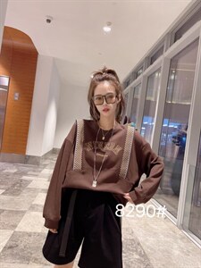 2021秋季新款刺绣卫衣图片