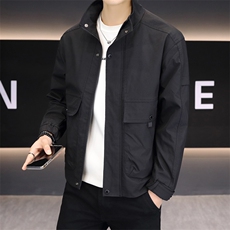 夹克男秋季立接高品质外套型男商务休闲百搭外套夹克N7939-P75，男装夹克，星座310B-3