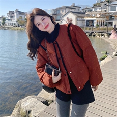 9853款-P295-K418-90绒羽绒服，女装羽绒服，2C011