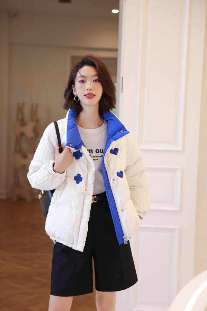 90绒羽绒服，女装羽绒服，卡西姆