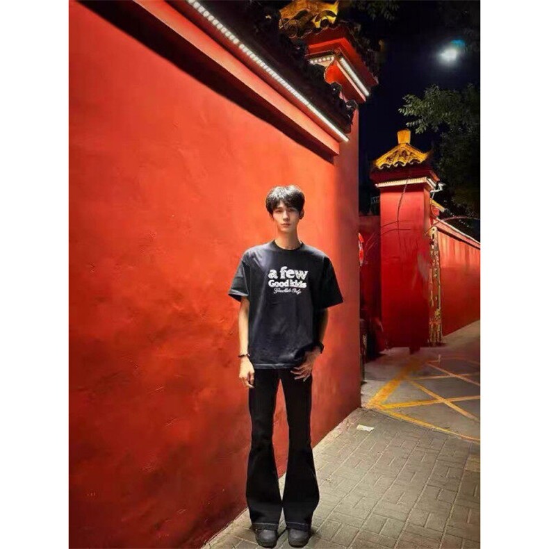 原版钉珠刺绣纯棉短袖ZX0299-P38图片