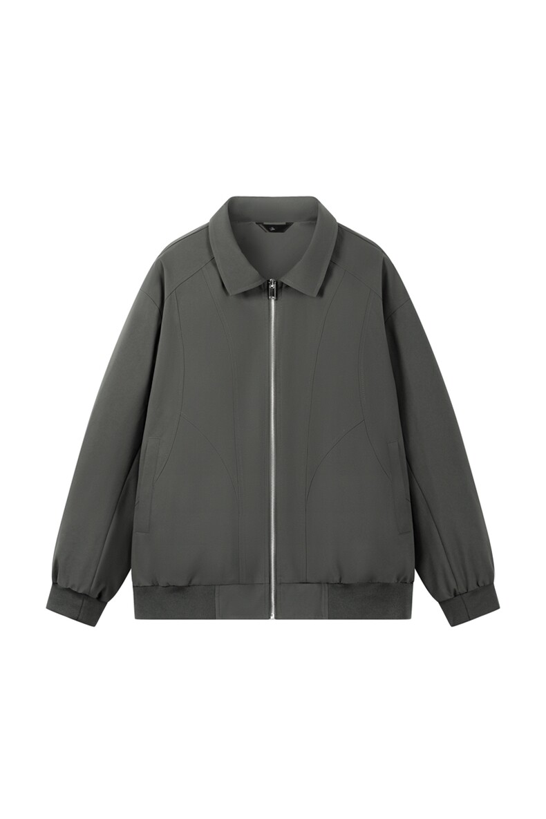 秋季新款宽松衬衫领夹克男纯色上衣外套DSA157B-JK7924-特P45,男装夹克,电商A157B