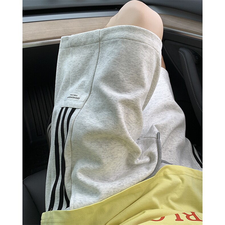 夏季新款织带卫裤短裤65棉35聚酯纤维 XZ604-DK809-P40控58图片