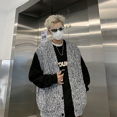 F474P60秋冬新款男装男生外套马甲毛衣，男装针织衫/毛衣，星座512-6