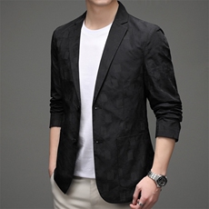 BEA6629206钱塘2020-2中青年男士秋季时尚休闲百搭西服外套P180，男装西服，钱塘207-2