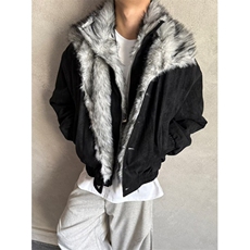 羊羔绒毛棉袄男士冬季加厚加绒棉衣冬装情侣棉服外套M8224，男装棉衣，星座1116A（原606A-3）