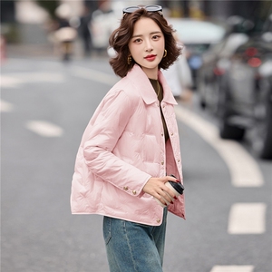 羽绒服2025新款白鸭90绒韩版时尚小个子外套图片