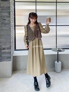 秋季新款连衣裙,女装连衣裙,雨恋依香(1F)