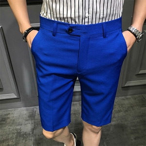2021夏季英伦风短裤裤男式韩版休闲裤A470-D31图片