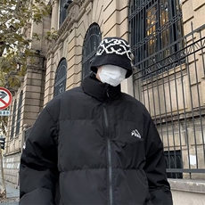 美式立领棉服男冬季新款韩版潮流棉衣外套宽松ins潮面包服M113，男装棉衣，星座1116A-1（原606A）
