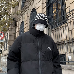 美式立领棉服男冬季新款韩版潮流棉衣外套宽松ins潮面包服 M113图片
