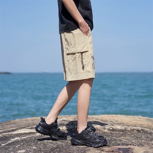 【深度库存】夏季休闲裤男薄款冰丝中裤五分裤男B381/355图片