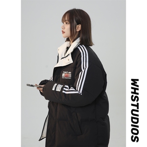 运动棉衣男女中性风棉服小牛津覆膜面料冲锋棉袄面包服-1607A-P80图片