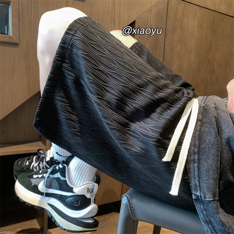 XZ616夏季新款冰丝裤休闲短裤TY860P45控58,男装休闲裤,星座512A（原616）