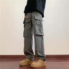 深度库存秋冬加厚强防水男机能冲锋裤宽松工装裤K10021-P35加绒50，男装休闲裤，电商A099