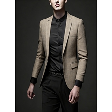 新款男士呢料休闲小西装X18P75，男装西服套装，星座1314