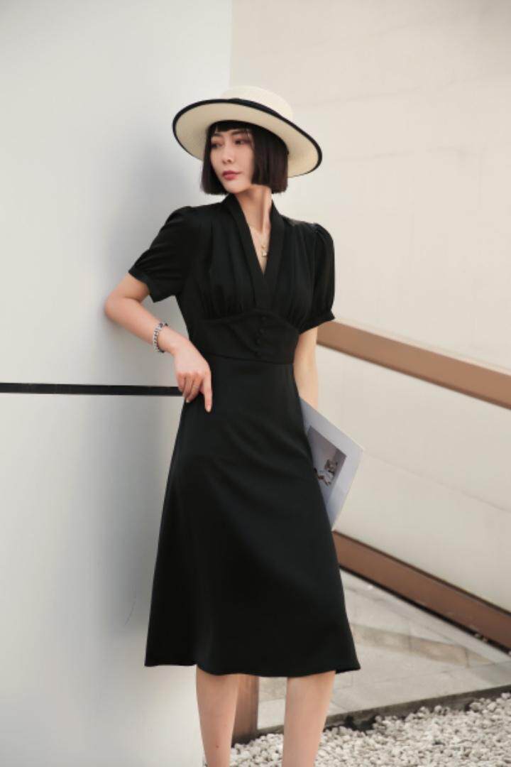 醋酸连衣裙，女装连衣裙，SUKEYI 舒可衣