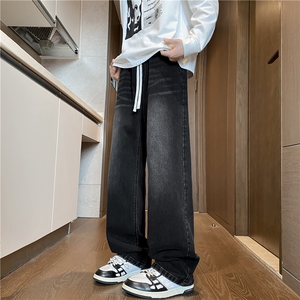 抖音品质美式复古水洗做旧百搭休闲牛仔裤B315-K25361-特p40控78图片