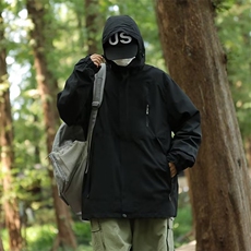 冲锋衣男女户外三合一外套美式情侣爬山新款防风登山服CF888，男装夹克，星座1116A-1（原606A）
