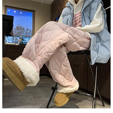 秋冬夹棉裤子加绒加厚外穿防风保暖裤休闲冬长裤MK4556P50，男装棉衣，星座1013-5