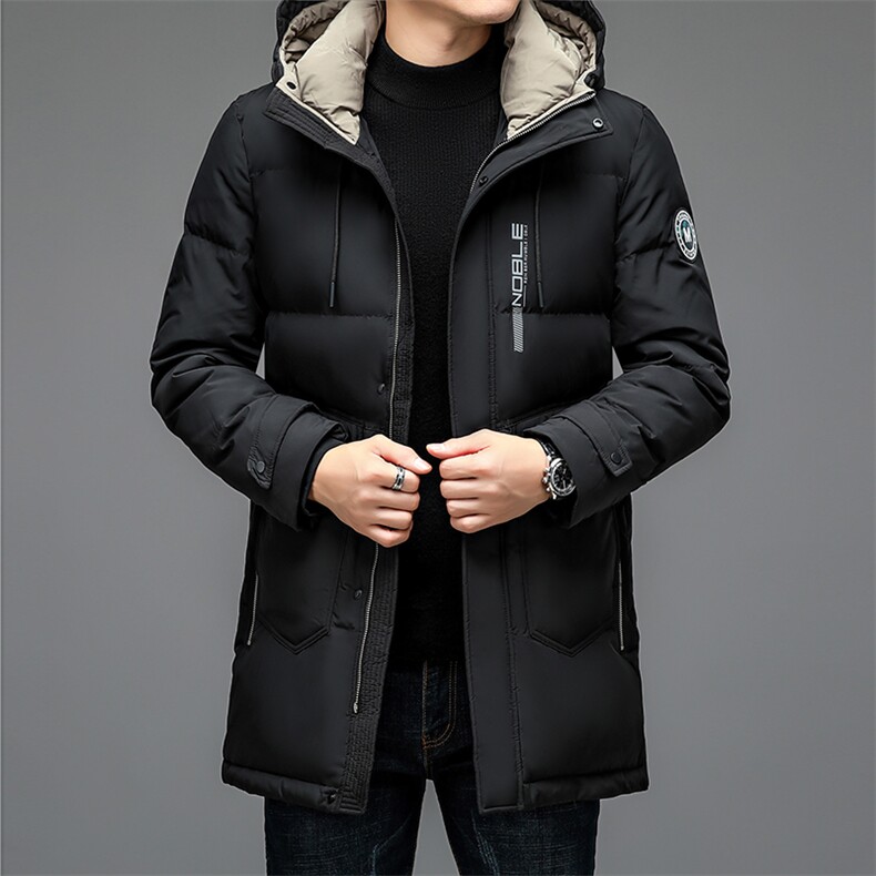 羽绒服秋冬季羽绒外套百搭风衣保暖羽绒商务休闲上衣HD6807-P330,男装羽绒服,星座1105-3