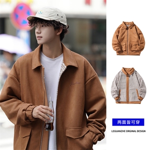 2026 春季新款 cityboy大码两面麂皮绒夹克M-5X HJ23542-特P95图片