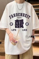 华夫格t恤男短袖男大码五分袖酒店风HT73256-P22，男装T恤，电商A040