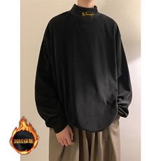 量大优可提供视频冬季德绒打底衫HD019-1-DR4503-P30，男装针织衫/毛衣，电商019-1