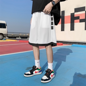 ！2023夏季男士速干短裤撞色潮流百搭运动五分裤DK600P30图片